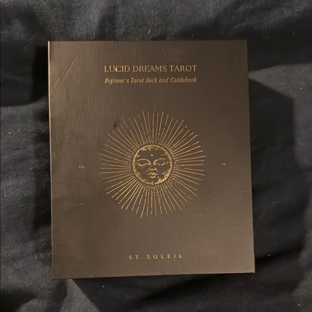 Lucid Dreams Tarot Deck - Black and Gold